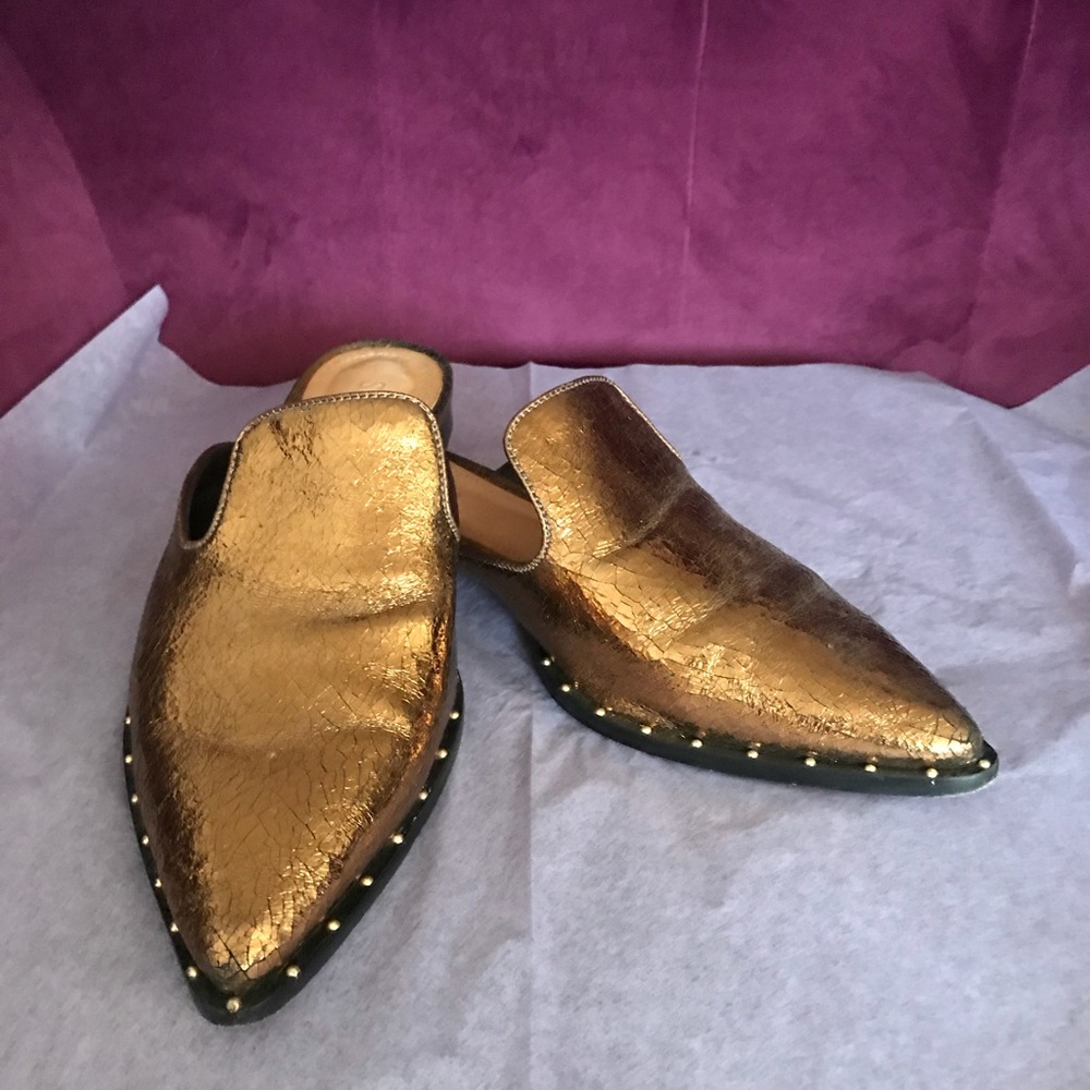 Golden Schutz Mules size 8 genuine leather